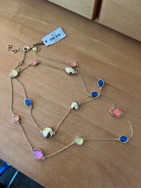 Talbots - Gleam Station Convertible Necklace